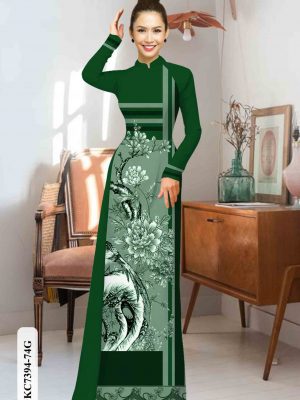 Vải áo dài hoa in 3D mới ra AD KC7394 25 1601959816 271 Vai ao dai hoa in 3D moi ra AD KC7394