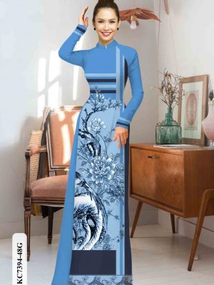 Vải áo dài hoa in 3D mới ra AD KC7394 26 1601959816 749 Vai ao dai hoa in 3D moi ra AD KC7394