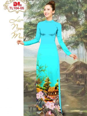 1602039295 788 Vai Ao Dai Lua Ngoc Mai Hoa Sen moi ra