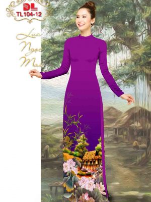 1602039295 889 Vai Ao Dai Lua Ngoc Mai Hoa Sen moi ra