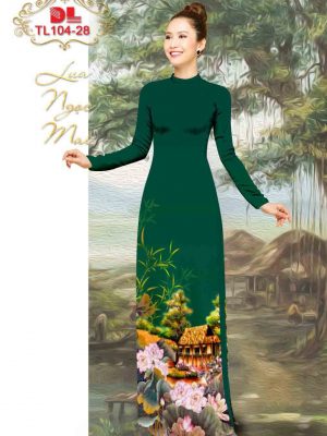 1602039296 143 Vai Ao Dai Lua Ngoc Mai Hoa Sen moi ra