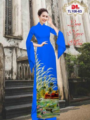 Vải Áo Dài Lụa Ngọc Mai Phong Cảnh mới ra AD TL106 22 1602039870 376 Vai Ao Dai Lua Ngoc Mai Phong Canh moi ra