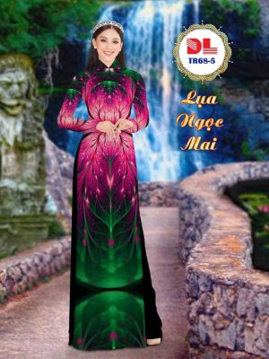 Vải Áo Dài Lụa Ngọc Mai Hoa Văn mới ra AD TR68 24 1602040468 420 Vai Ao Dai Lua Ngoc Mai Hoa Van moi ra