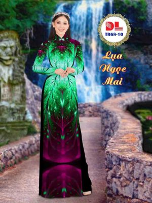 Vải Áo Dài Lụa Ngọc Mai Hoa Văn mới ra AD TR68 31 1602040469 239 Vai Ao Dai Lua Ngoc Mai Hoa Van moi ra