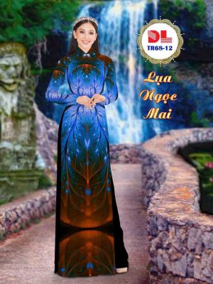 Vải Áo Dài Lụa Ngọc Mai Hoa Văn mới ra AD TR68 28 1602040469 295 Vai Ao Dai Lua Ngoc Mai Hoa Van moi ra
