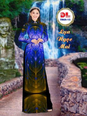 Vải Áo Dài Lụa Ngọc Mai Hoa Văn mới ra AD TR68 30 1602040469 399 Vai Ao Dai Lua Ngoc Mai Hoa Van moi ra