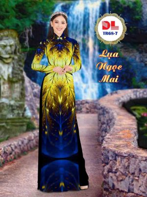 Vải Áo Dài Lụa Ngọc Mai Hoa Văn mới ra AD TR68 29 1602040469 616 Vai Ao Dai Lua Ngoc Mai Hoa Van moi ra