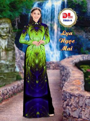 Vải Áo Dài Lụa Ngọc Mai Hoa Văn mới ra AD TR68 35 1602040470 101 Vai Ao Dai Lua Ngoc Mai Hoa Van moi ra