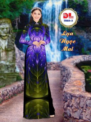Vải Áo Dài Lụa Ngọc Mai Hoa Văn mới ra AD TR68 38 1602040471 33 Vai Ao Dai Lua Ngoc Mai Hoa Van moi ra