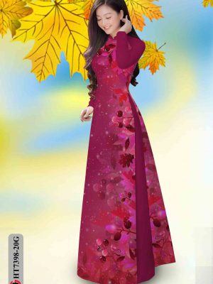 Vải áo dài in hình lá kiểu mới AD HT7398 22 1602057007 535 Vai ao dai in hinh la kieu moi AD HT7398