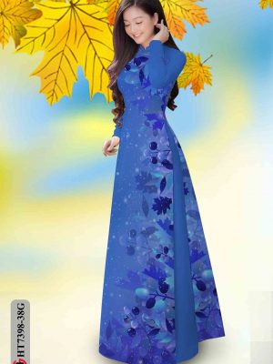 Vải áo dài in hình lá kiểu mới AD HT7398 25 1602057007 889 Vai ao dai in hinh la kieu moi AD HT7398