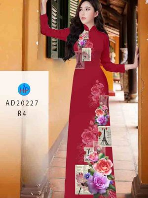 Vải áo dài hoa hồng kiểu mới AD 20227 26 1602057852 617 Vai ao dai hoa hong kieu moi AD 20227
