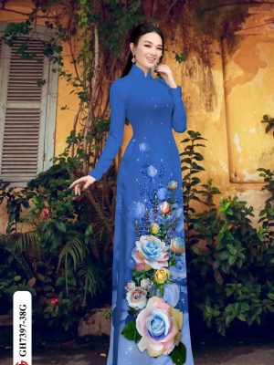Vải áo dài hoa hồng kiểu mới AD GH7397 23 1602059348 319 Vai ao dai hoa hong kieu moi AD GH7397