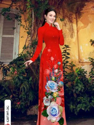 Vải áo dài hoa hồng kiểu mới AD GH7397 21 1602059348 943 Vai ao dai hoa hong kieu moi AD GH7397
