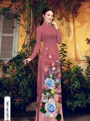 Vải áo dài hoa hồng kiểu mới AD GH7397 25 1602059349 78 Vai ao dai hoa hong kieu moi AD GH7397