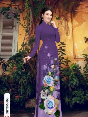 Vải áo dài hoa hồng kiểu mới AD GH7397 29 1602059356 155 Vai ao dai hoa hong kieu moi AD GH7397