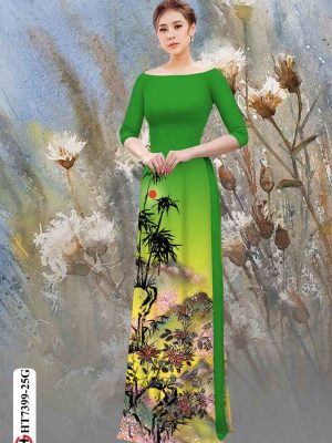 Vải áo dài phong cảnh kiểu mới AD HT7399 22 1602059775 19 Vai ao dai phong canh kieu moi AD HT7399