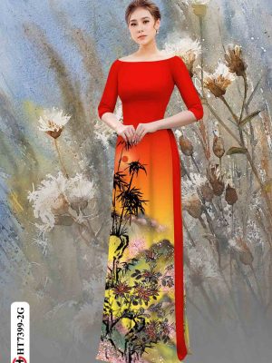 Vải áo dài phong cảnh kiểu mới AD HT7399 21 1602059775 659 Vai ao dai phong canh kieu moi AD HT7399