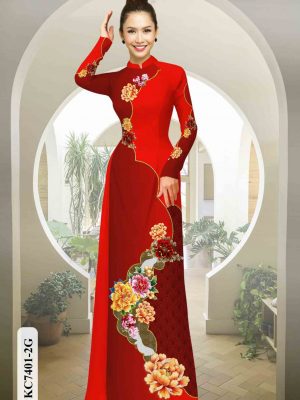 Vải áo dài hoa cẩm chướng kiểu mới AD KC7401 18 1602059980 564 Vai ao dai hoa cam chuong kieu moi AD KC7401