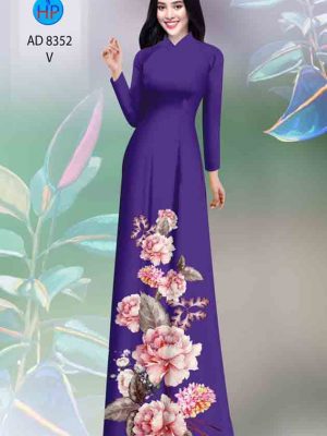 1602228088 163 Vai ao dai hoa in 3D kieu moi AD 8352