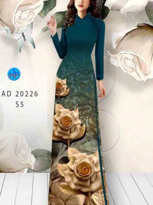 Vải áo dài hoa hồng kiểu mới AD 20226 21 1602228395 827 Vai ao dai hoa hong kieu moi AD 20226