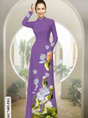 1602228689 20 Vai ao dai hoa sen moi ra AD KC7405