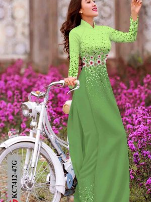 Vải áo dài hoa in 3D kiểu mới AD KC7412 23 1602228825 396 Vai ao dai hoa in 3D kieu moi AD KC7412