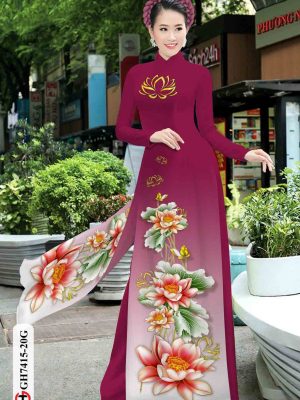 1602228962 13 Vai ao dai hoa sen moi ra AD GH7415