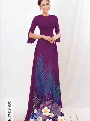 1602230997 715 Vai ao dai hoa su va la thiet ke 2020