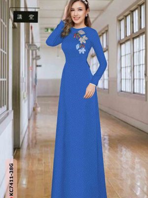 Vải áo dài hoa văn thiết kế 2020 AD KC7411 21 1602231171 316 Vai ao dai hoa van thiet ke 2020 AD KC7411