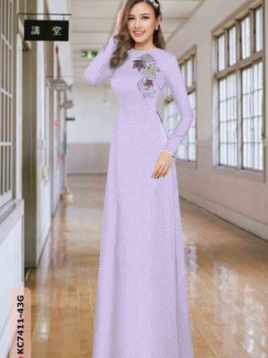 Vải áo dài hoa văn thiết kế 2020 AD KC7411 24 1602231171 764 Vai ao dai hoa van thiet ke 2020 AD KC7411