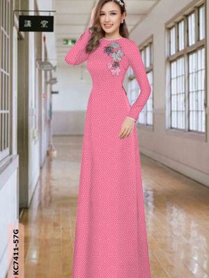 Vải áo dài hoa văn thiết kế 2020 AD KC7411 26 1602231172 699 Vai ao dai hoa van thiet ke 2020 AD KC7411