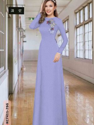 Vải áo dài hoa văn thiết kế 2020 AD KC7411 29 1602231172 962 Vai ao dai hoa van thiet ke 2020 AD KC7411