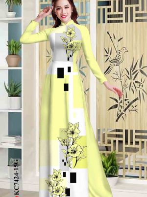 Vải áo dài hoa in 3D thiết kế 2020 AD KC7424 19 1602315869 234 Vai ao dai hoa in 3D thiet ke 2020 AD