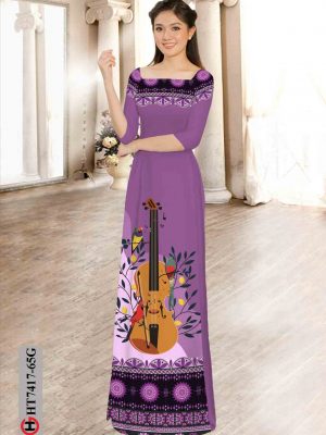 Vải áo dài hình đàn violin và hoa văn thiết kế 2020 AD HT7417 18 1602317153 602 Vai ao dai hinh dan violin va hoa van thiet