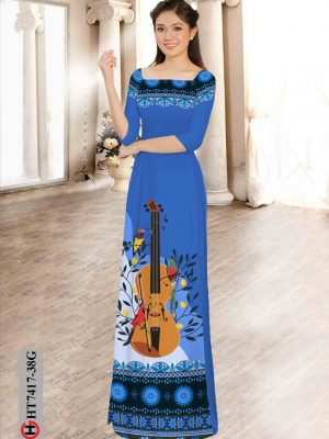 Vải áo dài hình đàn violin và hoa văn thiết kế 2020 AD HT7417 22 1602317154 506 Vai ao dai hinh dan violin va hoa van thiet