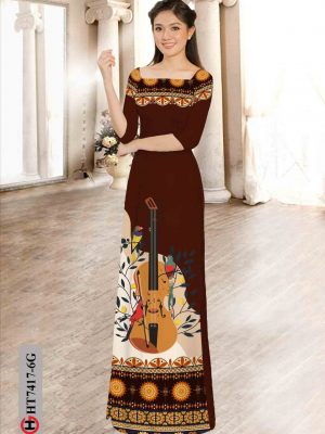 Vải áo dài hình đàn violin và hoa văn thiết kế 2020 AD HT7417 28 1602317155 271 Vai ao dai hinh dan violin va hoa van thiet