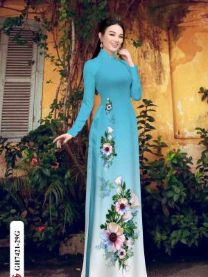 Vải áo dài hoa in 3D mới ra AD GH7421 17 1602317326 617 Vai ao dai hoa in 3D moi ra AD GH7421