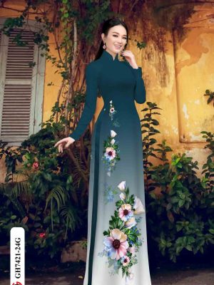 Vải áo dài hoa in 3D mới ra AD GH7421 18 1602317326 898 Vai ao dai hoa in 3D moi ra AD GH7421