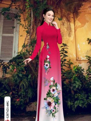 Vải áo dài hoa in 3D mới ra AD GH7421 23 1602317327 60 Vai ao dai hoa in 3D moi ra AD GH7421