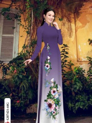 Vải áo dài hoa in 3D mới ra AD GH7421 27 1602317328 341 Vai ao dai hoa in 3D moi ra AD GH7421