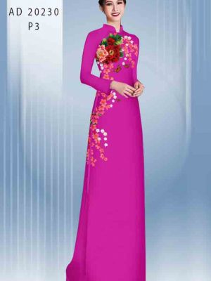 Vải áo dài hoa in 3D mới ra AD 20230 35 1602480465 831 Vai ao dai hoa in 3D moi ra AD 20230