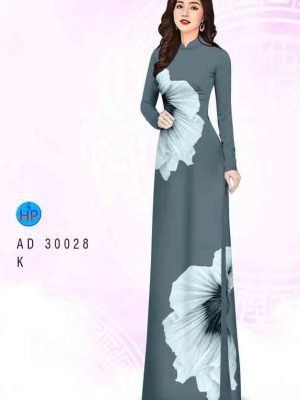 Vải áo dài hoa in 3D kiểu mới AD 30028 20 1602480891 98 Vai ao dai hoa in 3D kieu moi AD 30028