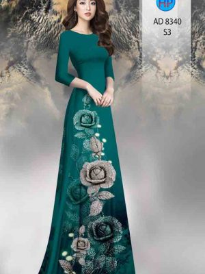 Vải áo dài hoa hồng thiết kế 2020 AD 8340 24 1602481367 260 Vai ao dai hoa hong thiet ke 2020 AD 8340