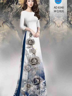 Vải áo dài hoa hồng thiết kế 2020 AD 8340 30 1602481368 734 Vai ao dai hoa hong thiet ke 2020 AD 8340