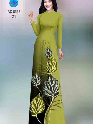 Vải áo dài in hình lá thiết kế 2020 AD 8333 30 1602482070 228 Vai ao dai in hinh la thiet ke 2020 AD