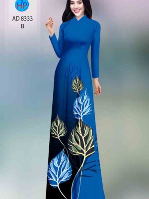 Vải áo dài in hình lá thiết kế 2020 AD 8333 31 1602482070 418 Vai ao dai in hinh la thiet ke 2020 AD