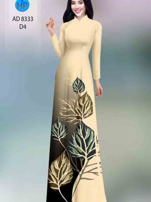 Vải áo dài in hình lá thiết kế 2020 AD 8333 29 1602482070 510 Vai ao dai in hinh la thiet ke 2020 AD