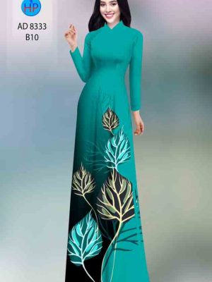 Vải áo dài in hình lá thiết kế 2020 AD 8333 41 1602482072 155 Vai ao dai in hinh la thiet ke 2020 AD