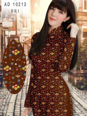 Vải áo dài hoa nhí mới ra AD 10213 24 1602482195 883 Vai ao dai hoa nhi moi ra AD 10213